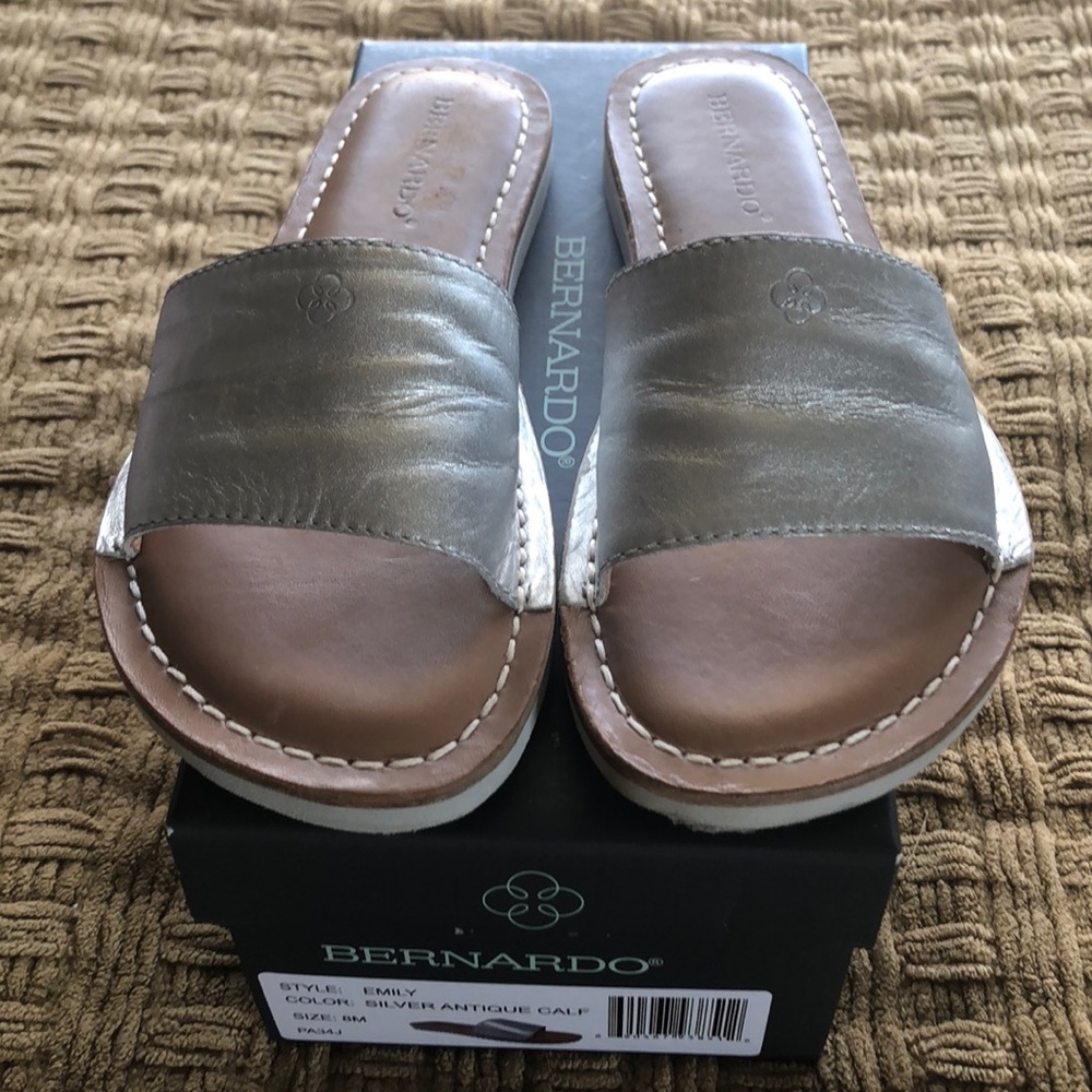Bernardo leather sandals.